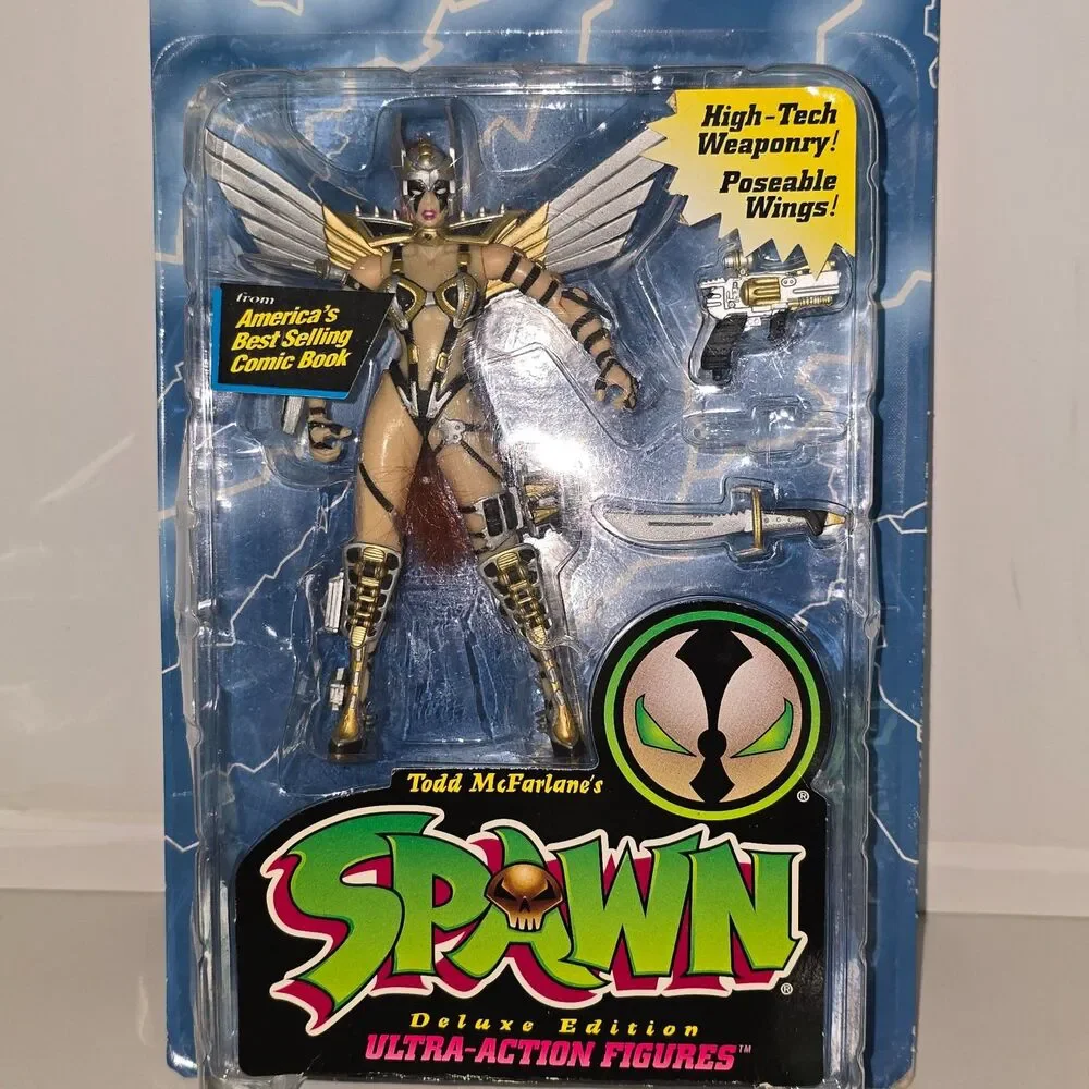 Spawn “COSMIC ANGELA” Action Figure 1995 McFarlane Toys, Vintage
